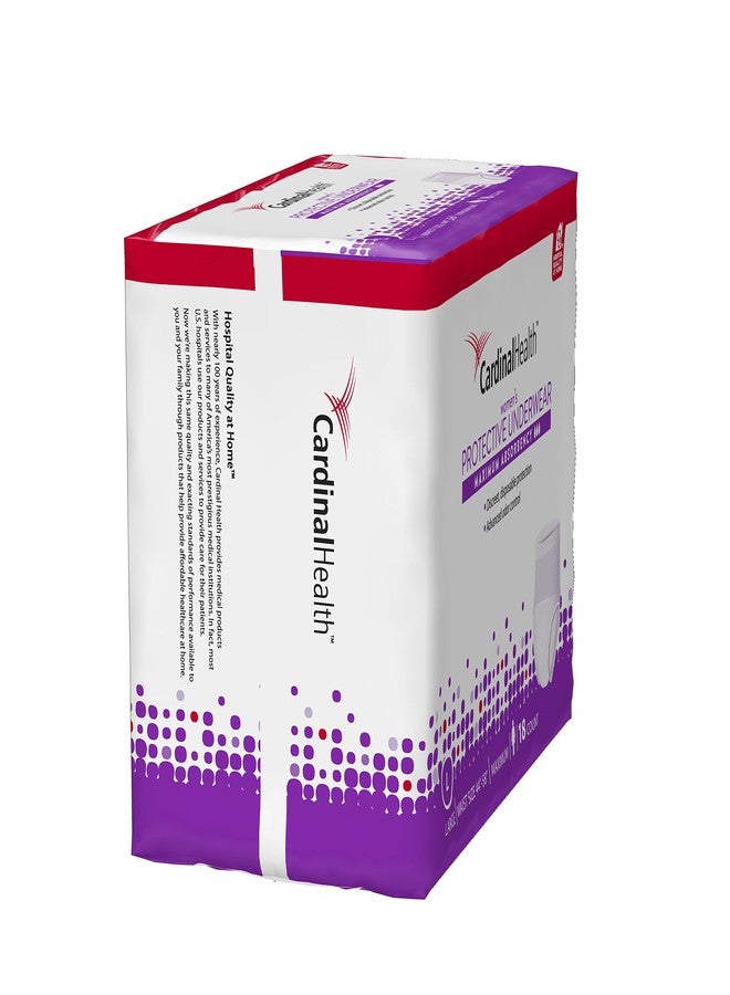 Cardinal Health UWFSM20 Women's Underwear Maximum Absorbency 18 CT Large - Image 3
